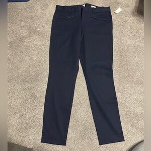 GAP Women's “Skinny Ankle” Navy Blue Straight Leg trouser pant
